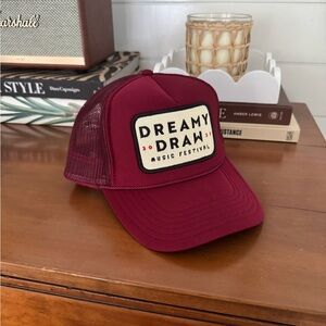 Dreamy Draw Burgundy Trucker Hat